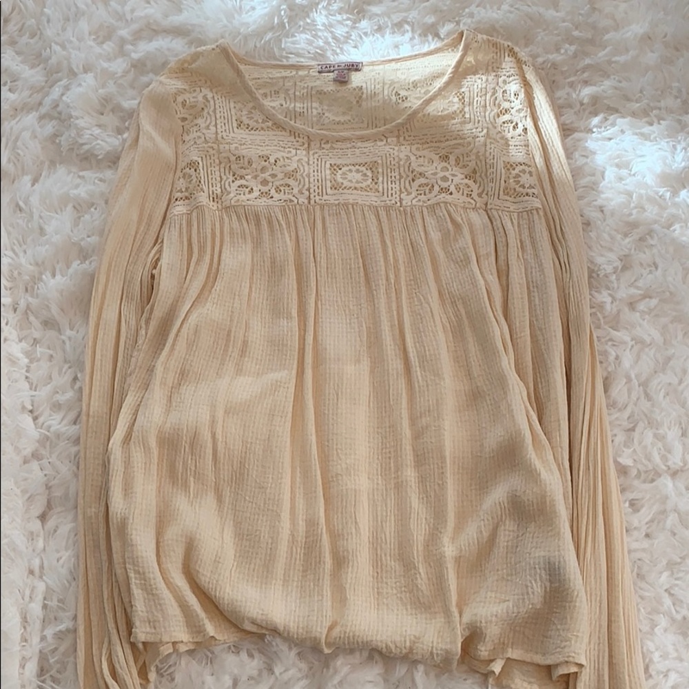 Cape juby long sleeve top